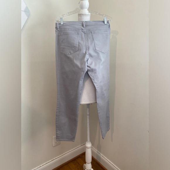 Tory Burch Women's Grey Cropped Pants Size 31 - Picture 3 of 6